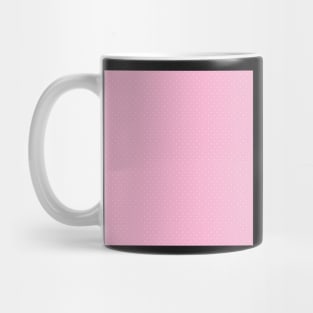 White squares in pink background Mug